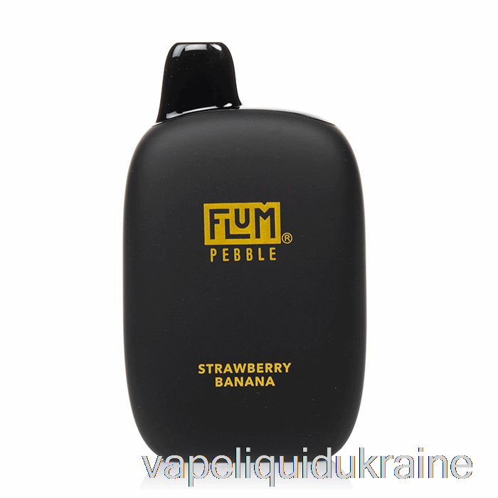 Vape Ukraine Flum Pebble 6000 Disposable Strawberry Banana